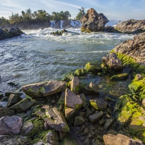 Le sud ravissant du Laos de Pakse: Champasak: Li Phi Waterfalls