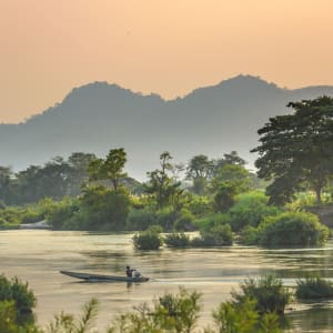Le sud ravissant du Laos de Pakse: Champasak: Mekong River 4000 islands