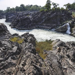 Traversée du sud du Laos à Angkor de Pakse: Champasak: Pakse Don Khone Waterfalls