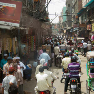 Zu Fuss durch Alt-Delhi: Chandni Chowk Delhi