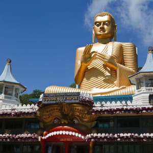 Höhepunkte Sri Lankas ab Colombo: Dambulla: Golden Buddha 