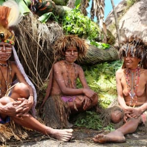 Papua - Reise in eine andere Zeit ab Jayapura: Dani Women in the village