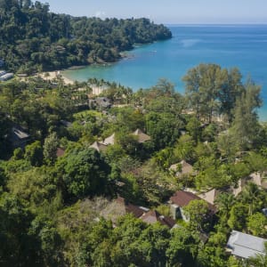 Wanaburee Resort in Khao Lak:  Aerial View