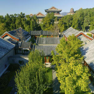 Aman Summer Palace à Pékin:  Aerial view