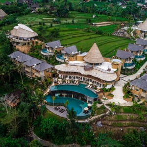 Wapa di Ume Sidemen in Ostbali:  Aerial view