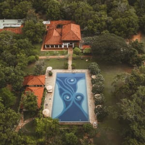 Uga Ulagalla à Anuradhapura:  Bird's eye view