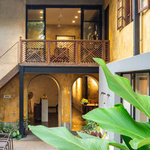 The Postcard Mandalay Hall in Kochi:  Courtyard