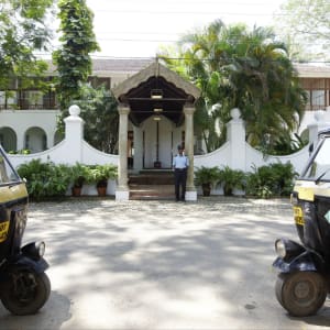 The Malabar House in Kochi:  Entrance