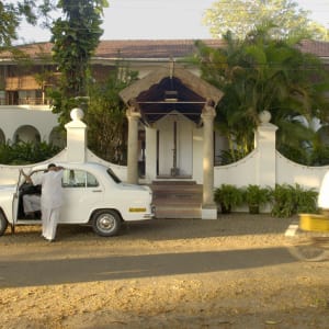 The Malabar House in Kochi:  Entrance