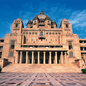 Umaid Bhawan Palace in Jodhpur:  Exterior