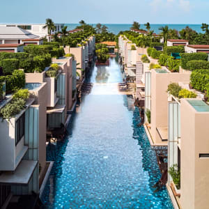 Let's Sea Hua Hin Al Fresco Resort:  Exterior Pool View on Beach