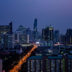 Pathumwan Princess in Bangkok:  Exterior View