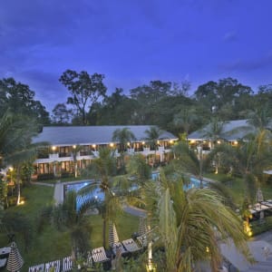 Shinta Mani Angkor in Siem Reap:  overview Bayon Resort Wing