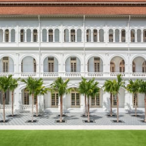 Raffles Singapore à Singapour:  Palm Court View