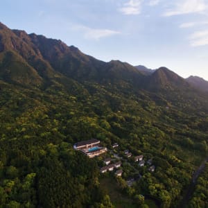 Sankara Hotel & Spa in Yakushima:  Sankara view from above