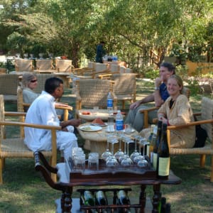 Tiger's Den Resort à Bandhavgarh: f&b: 