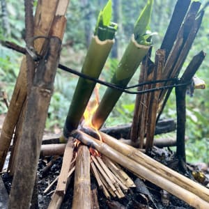 Sarawak – la nature dans toute sa splendeur de Kuching: f&b: Bamboo Chicken