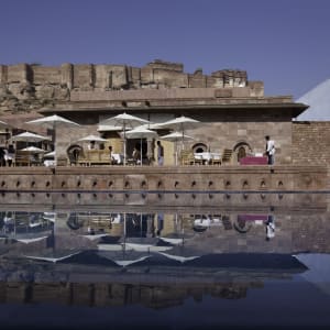 RAAS à Jodhpur:  Baradari Restaurant View