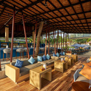 Bandara Spa Resort & Pool Villas in Ko Samui:  Beach Bar