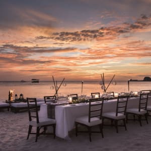 Amanpulo à Palawan:  Beach BBQ