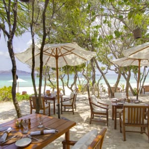 Amanpulo in Palawan:  Beach Club Grove