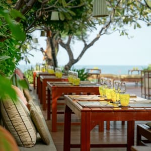 Let's Sea Hua Hin Al Fresco Resort:  Beach Restaurant Dining Terrace