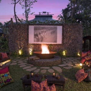 Capella Ubud, Bali:  Camp Fire