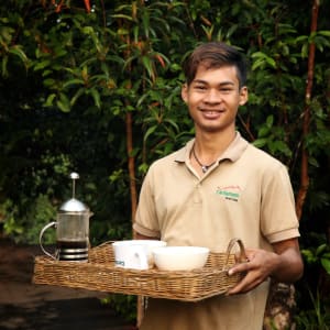 Im Wilden Westen Kambodschas ab Siem Reap: f&b: Cardamom Tented Camp | Service 