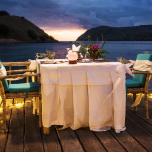 Sudamala Resort Seraya in Labuan Bajo:  Dining