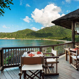 Six Senses Ninh Van Bay in Nha Trang:  Dining at the Bay