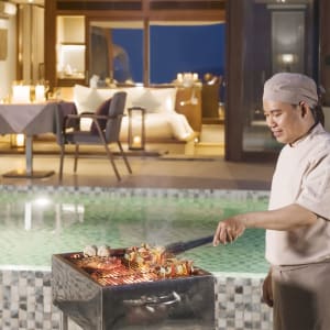 Fusion Resort Cam Ranh in Nha Trang:  dining in room