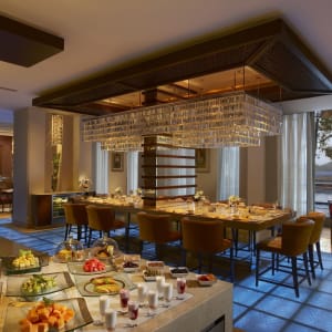 The Leela Palace in Udaipur:  Dining room