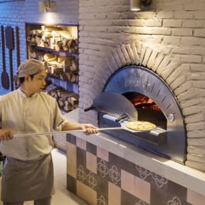 Fusion Resort Cam Ranh in Nha Trang:  Fresh Pizza at Zen