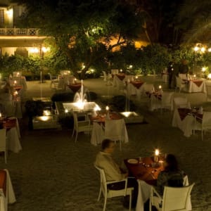 The Ajit Bhawan in Jodhpur:  Garden Dining