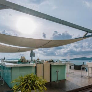 The Pacific Sutera Hotel à Kota Kinabalu:  Horizons Sky Bar