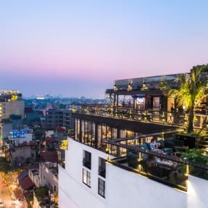 La Siesta Premium Hang Be in Hanoi:  Lighthouse Sky Bar
