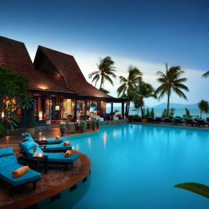 Bo Phut Resort & Spa in Ko Samui:  L'Ocean - Beach_Restaurant