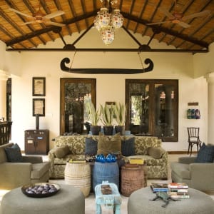 Baghvan, A Taj Safari in Pench:  Lounge