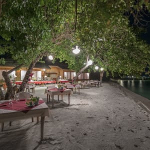 Gangga Island Resort & Spa in Manado:  Open air Restaurant for BBQ