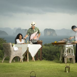 9 Hornbills Tented Camp in Ko Yao:  Private Dining