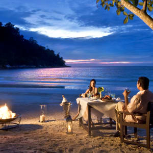 Pangkor Laut Resort:  Private Dining at Emerald Bay