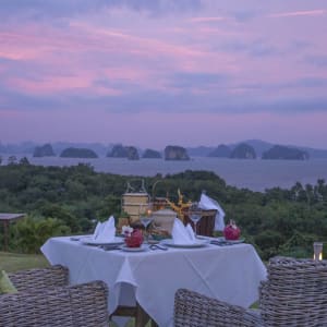 9 Hornbills Tented Camp in Ko Yao:  Private Dinner