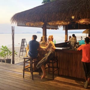 Tup Kaek Sunset Beach Resort in Krabi:  Red Leaf Beach Bar