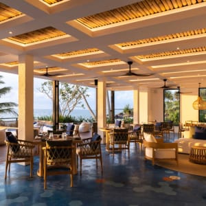 Ahu Bay à Ahungalla:  restaurant