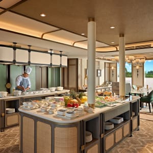 Avec la « Mekong Discovery » dans le delta du Mékong de Siem Reap: f&b: Restaurant
