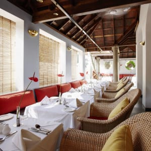 The Malabar House in Kochi:  Restaurant