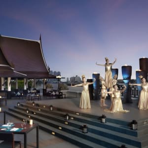 Anantara Riverside Bangkok Resort:  Riverside Terrace