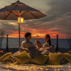 JW Marriott Khao Lak Resort & Spa:  Romantic Dinner