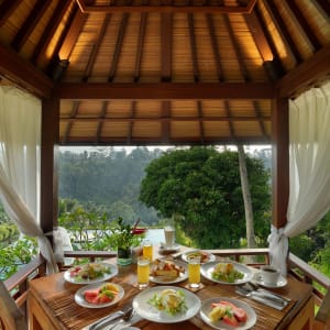 Jannata Resort & Spa in Ubud:  Romantic Dinner at Gazebo