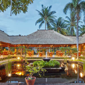 Puri Bagus Lovina in Nordbali:  Saraswati Restaurant